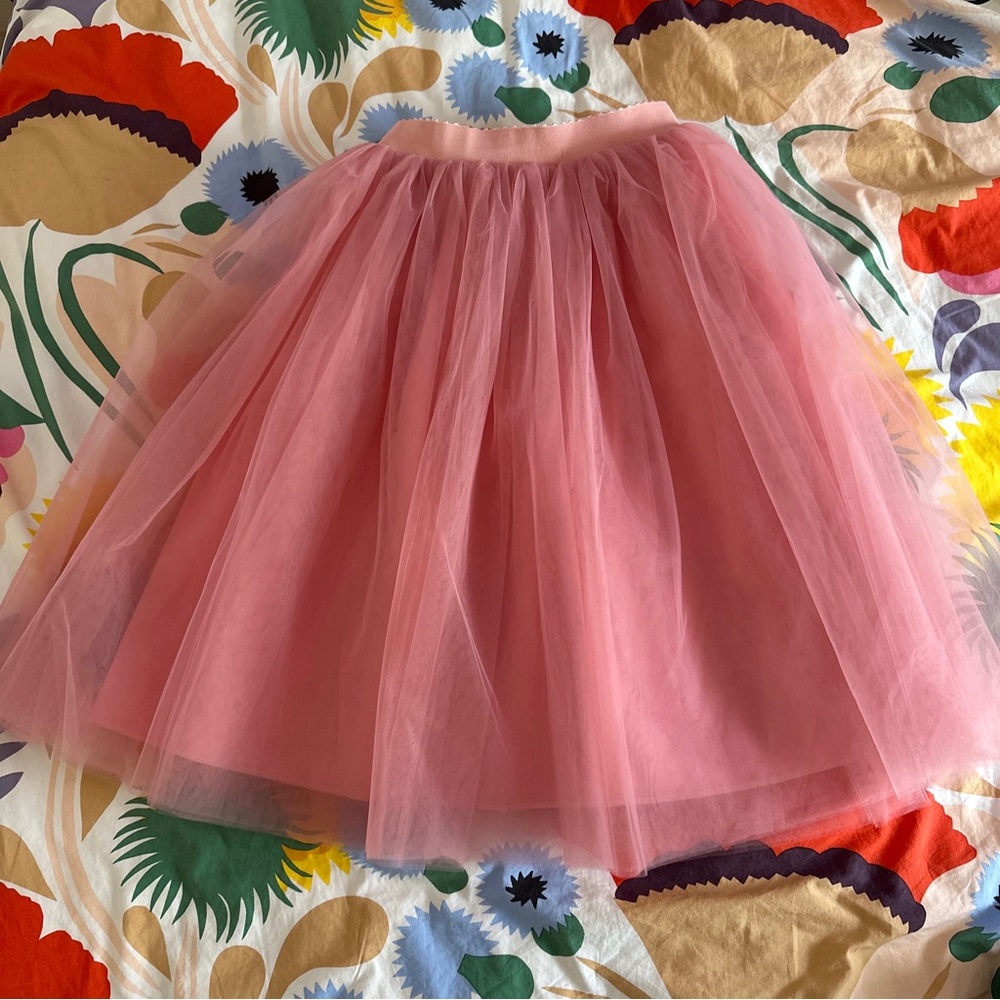 Barbie Pink Tulle Ballet Skirt Tutu Elastic Waist S/M